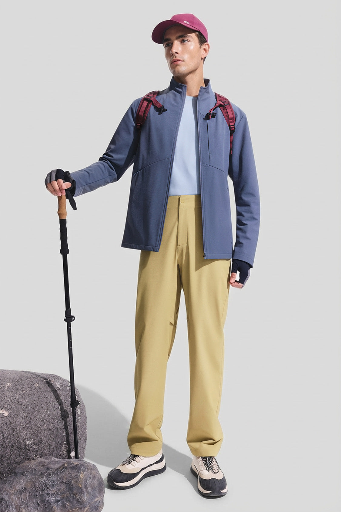 Pantaloni outdoor elasticizzati da uomo EL594