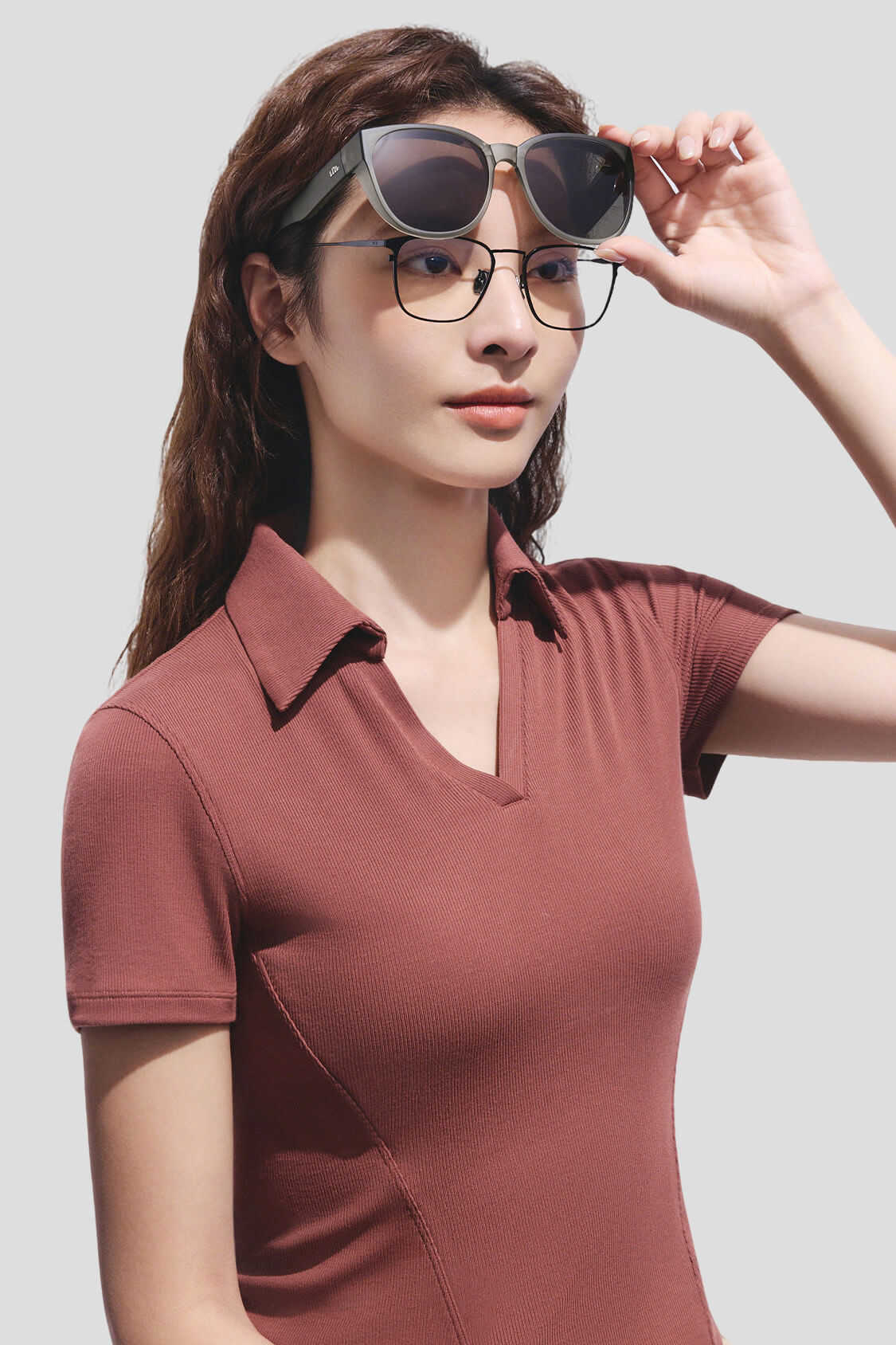 Boston Frame Prescription Fit-Over Sunglasses UV 400 FD011/FD497