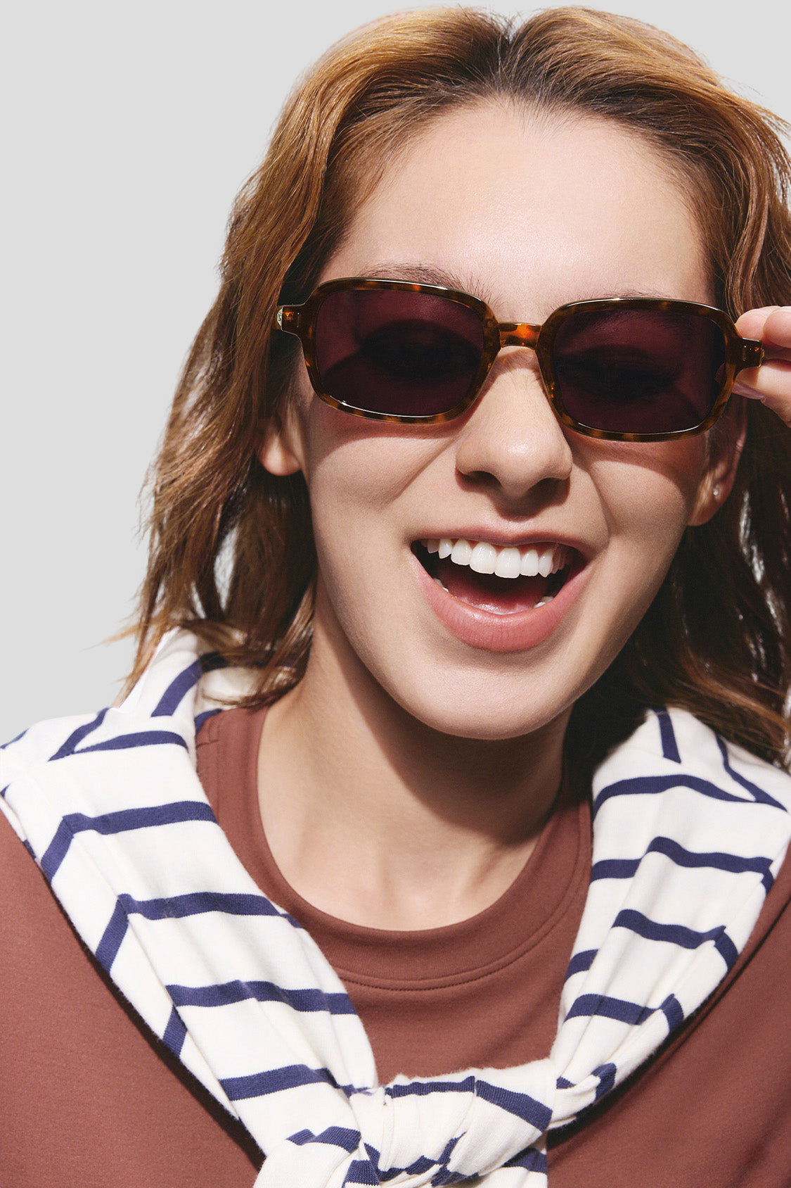 Small Square Frame Sunglasses UV 400 FD016/FD430
