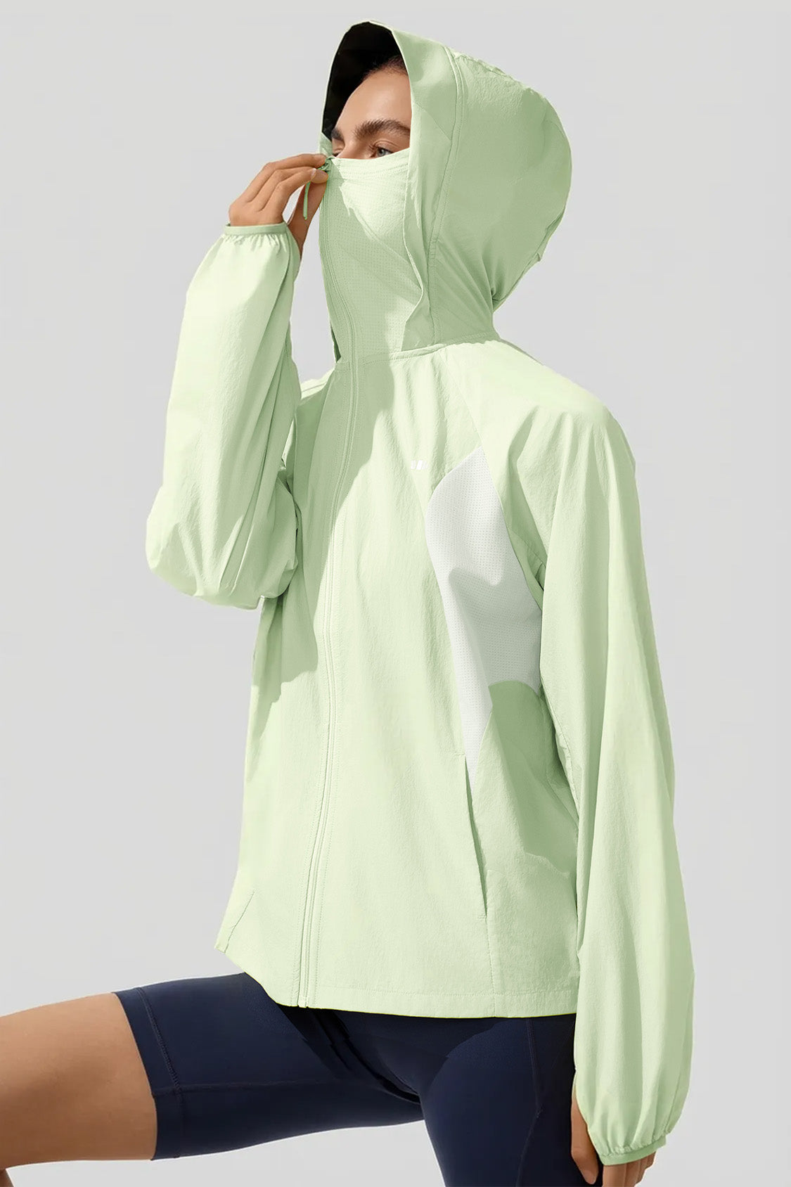 Chaqueta ligera repelente al agua para mujer UPF 100+ TS402