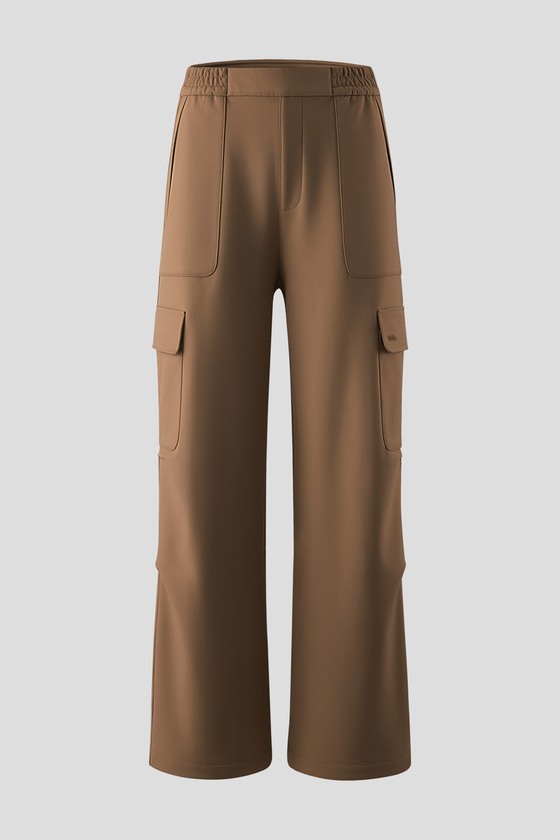 beneunder stormparatroop – women’s thermal parachute softshell pants #color_truffle brown
