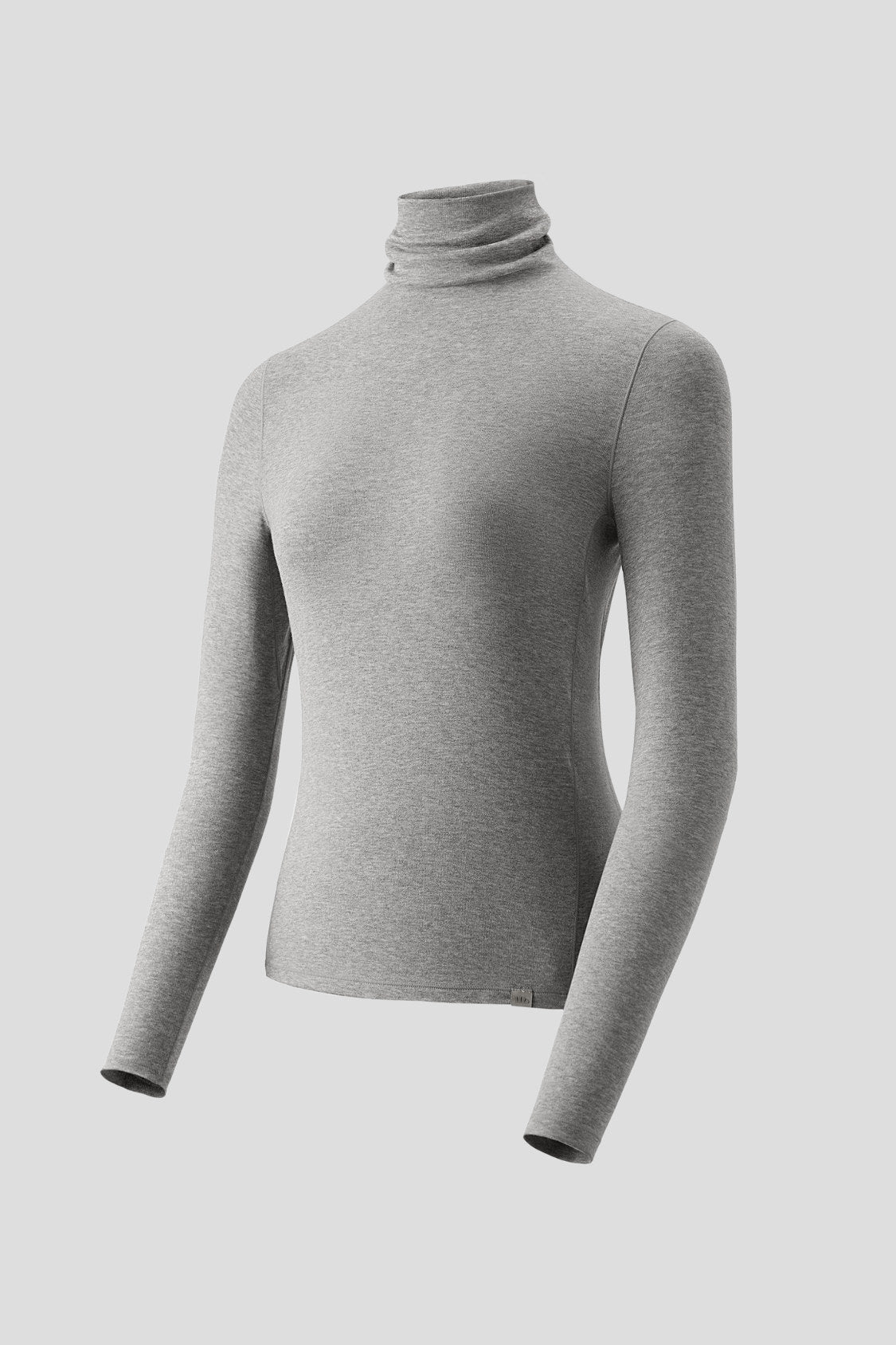 Women's Wool-Blend Turtleneck Base Layer Top (Mid Warmth) HW003