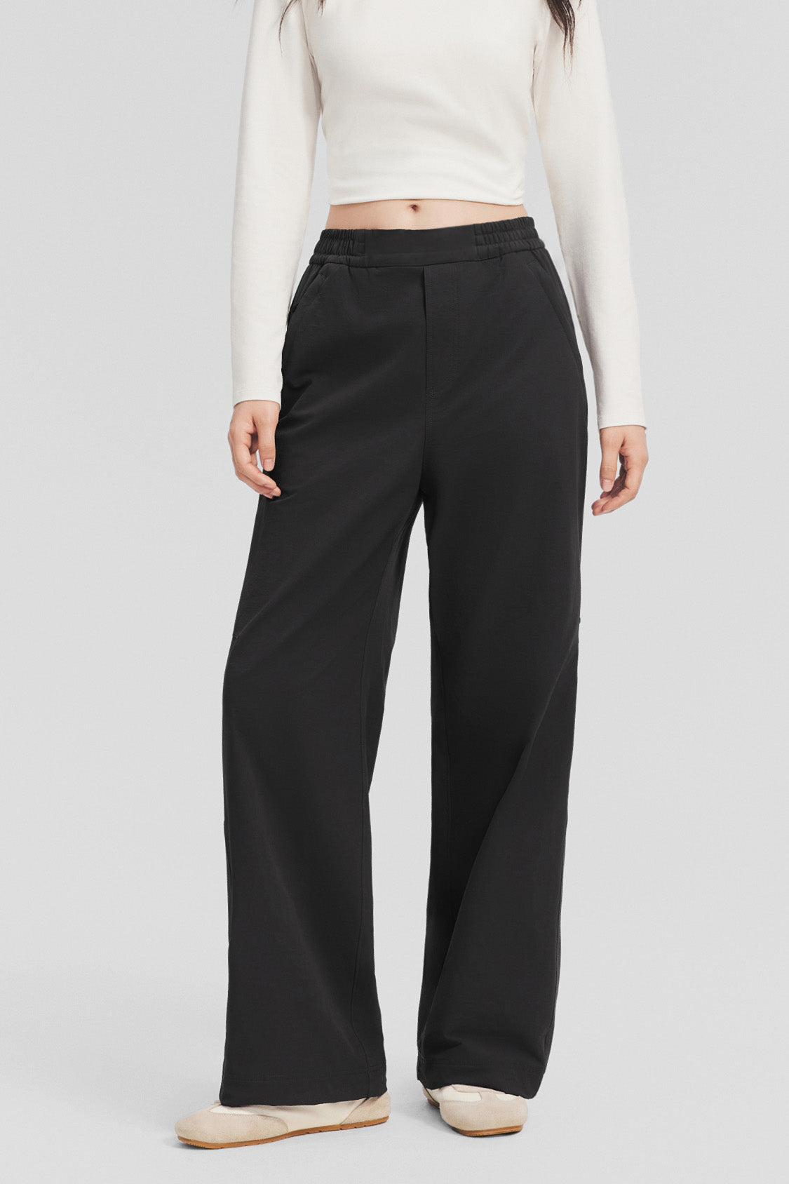 Women's Straight-Leg Softshell Pants (High Warmth) ST020