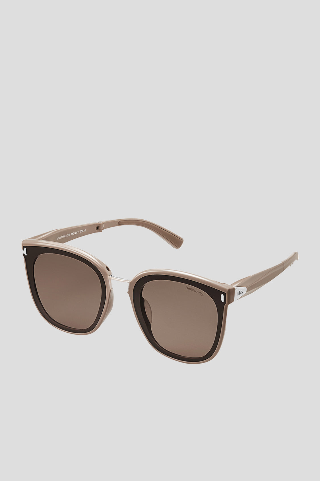 Oversized Square-Round Frame Sunglasses UV 400 FD020/FD421
