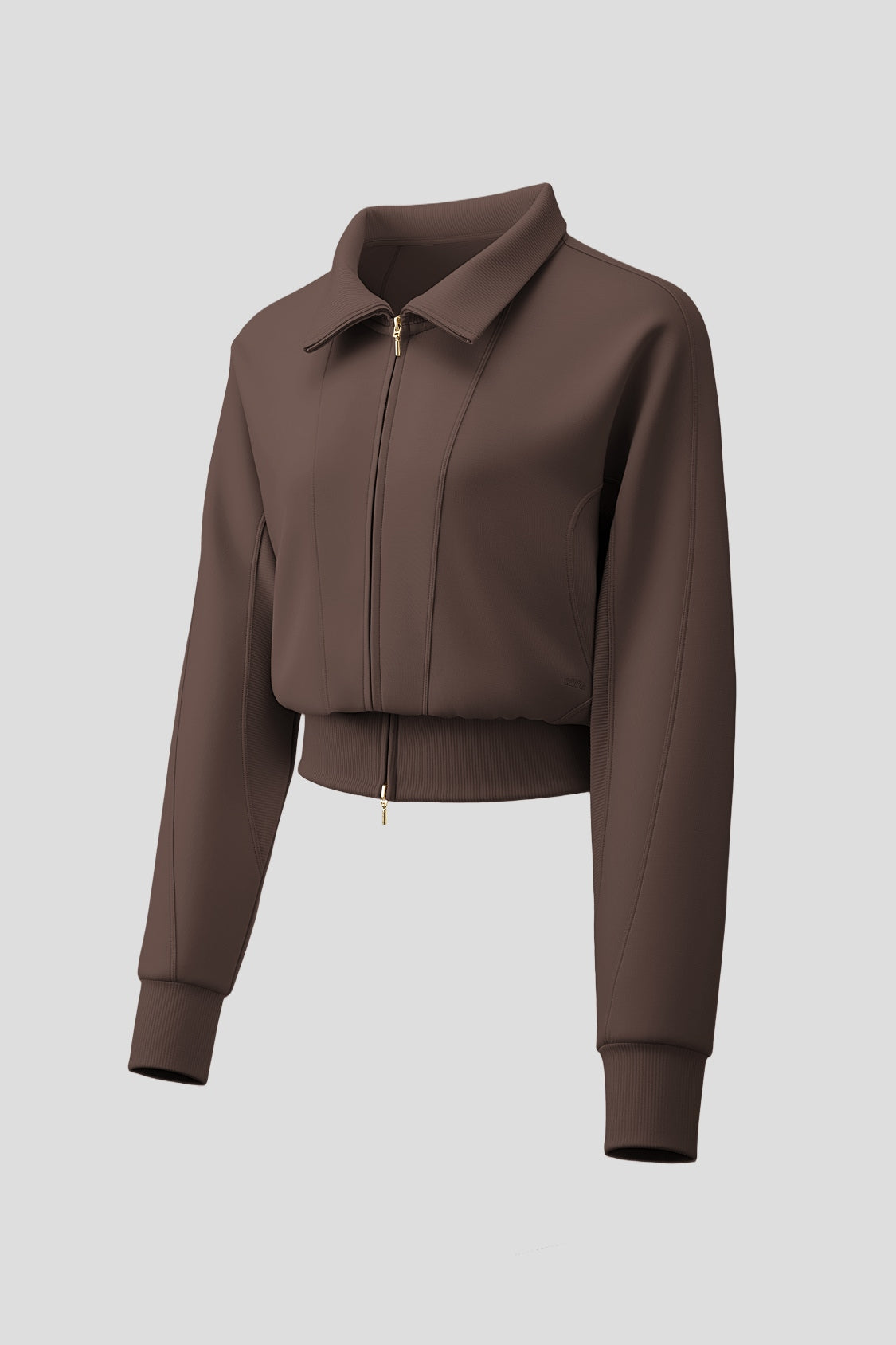Women's Slim-Fit Full-Zip Sweatshirt HE021