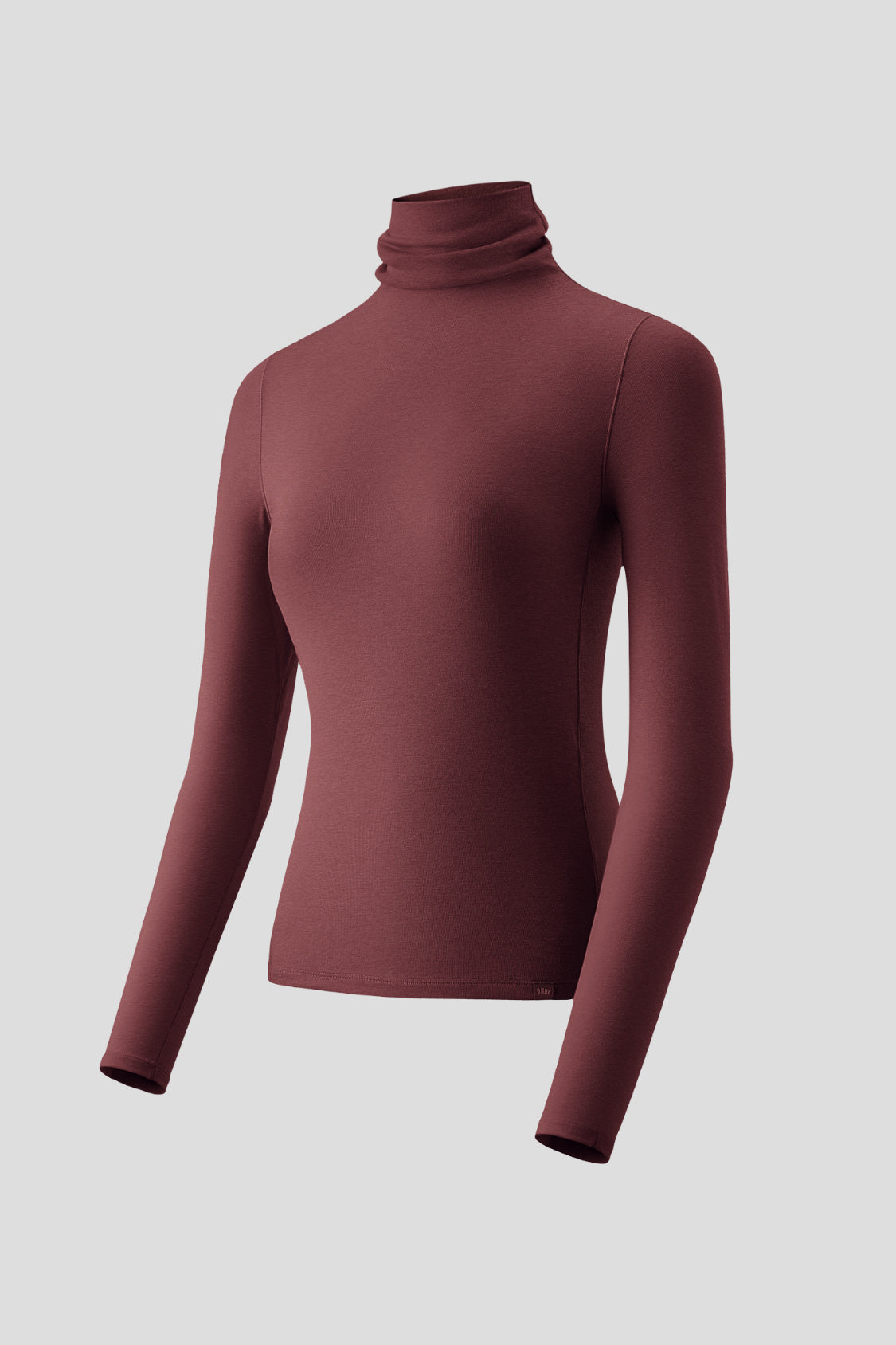 Women's Wool-Blend Turtleneck Base Layer Top (Mid Warmth) HW003