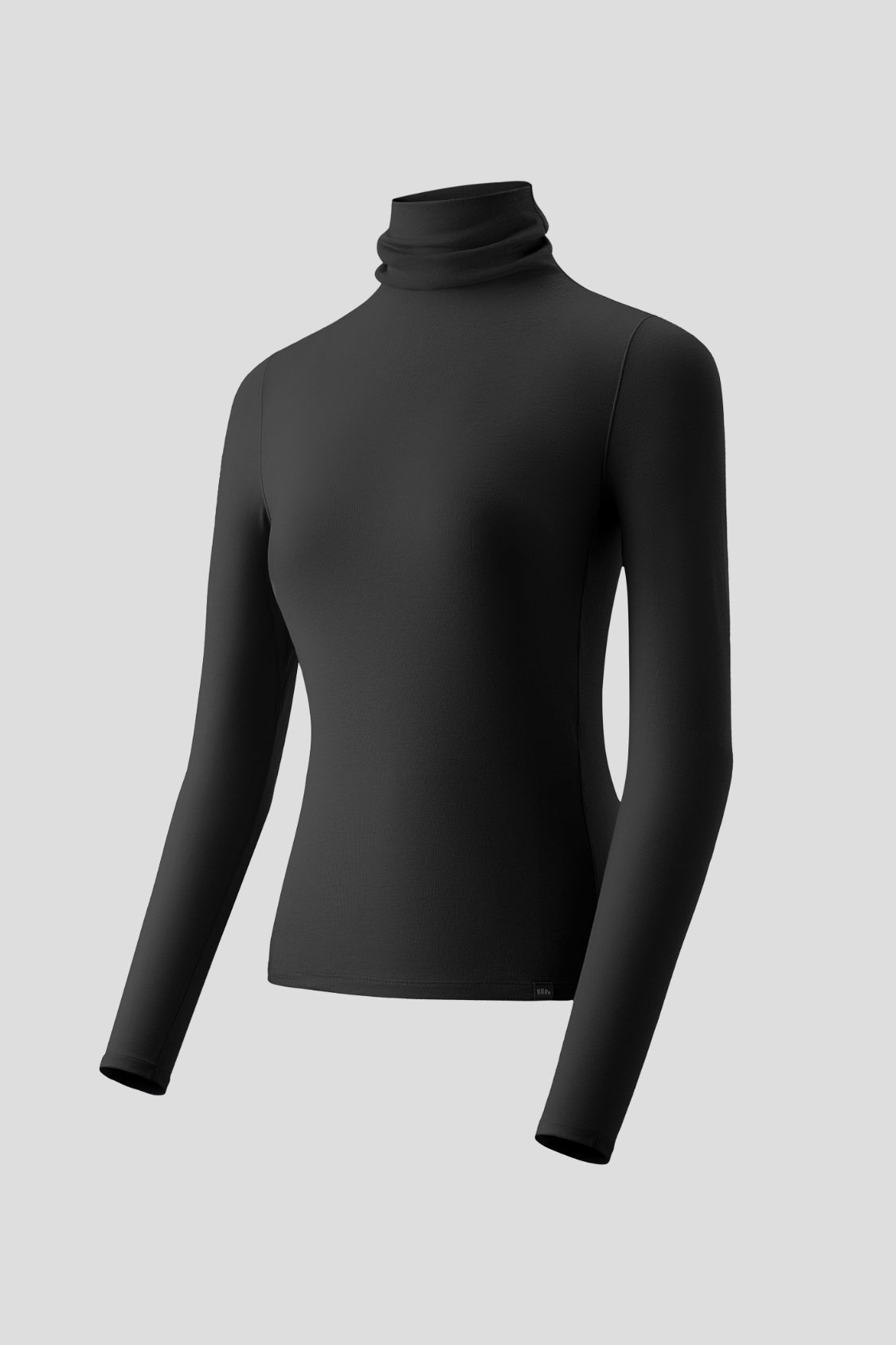 Women's Wool-Blend Turtleneck Base Layer Top (Mid Warmth) HW003
