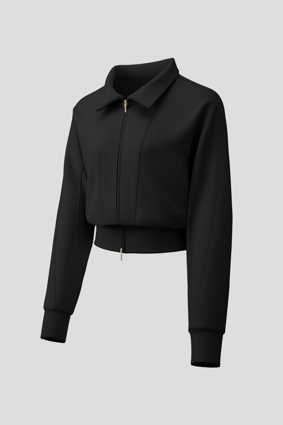 Women's Slim-Fit Full-Zip Sweatshirt HE021