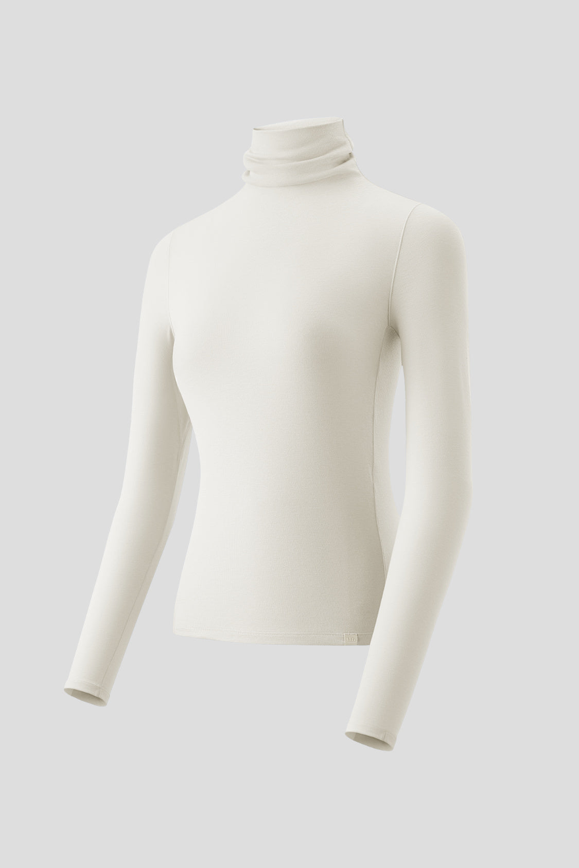 Women's Wool-Blend Turtleneck Base Layer Top (Mid Warmth) HW003