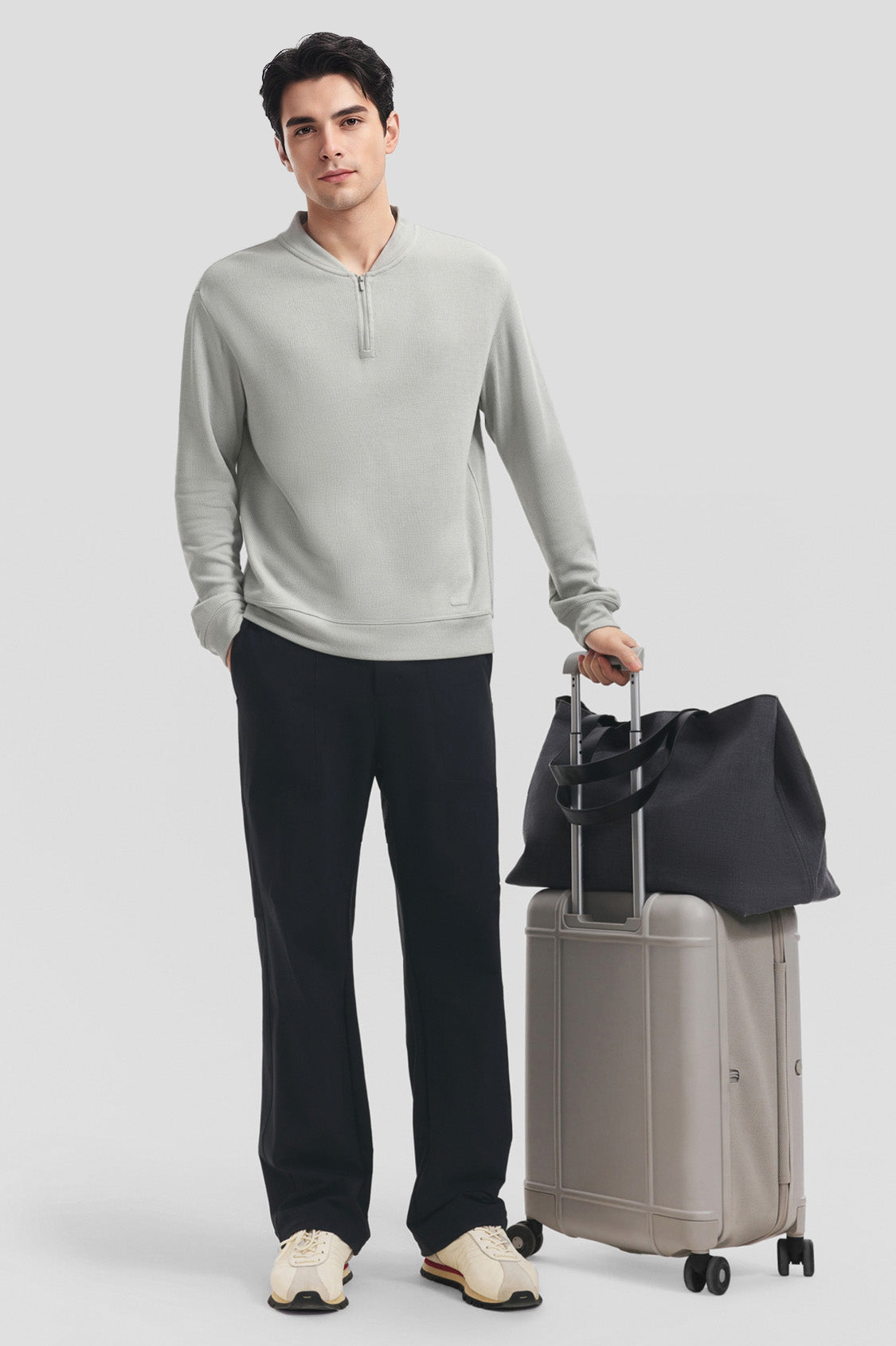 Men's Breathable Knit Everyday Lounge Set AF013/AF015
